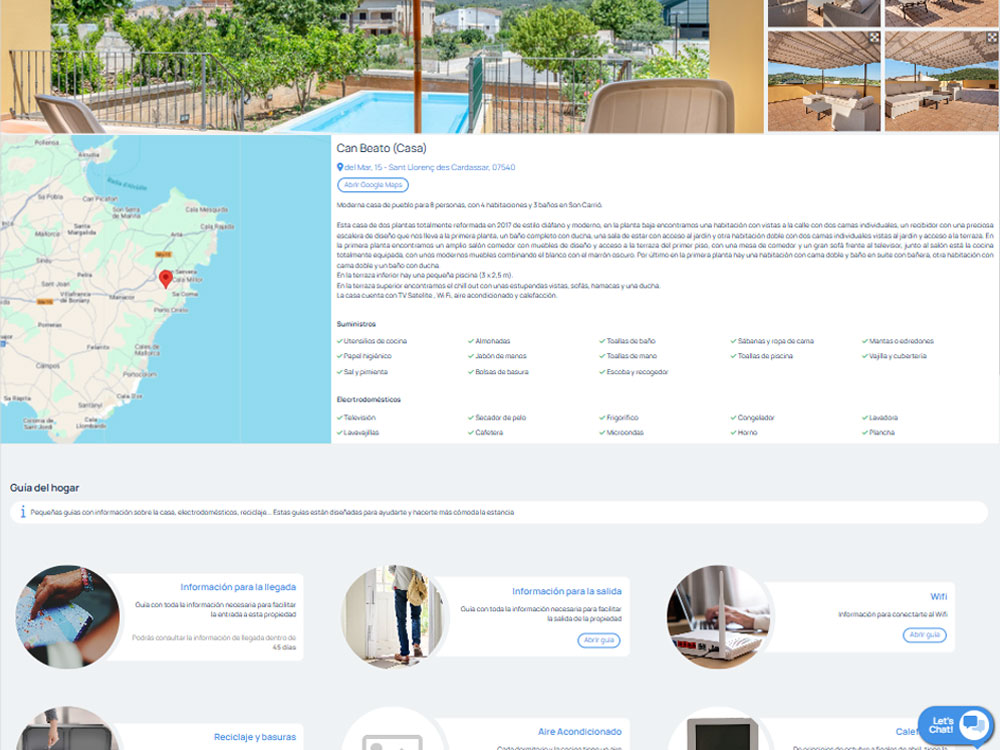 [Imagen de HomeBook Website Detalle]